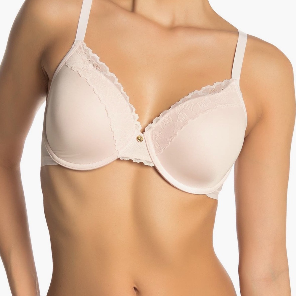 Natori Refined Contour Underwire Bra Size 34DDD Color: Tulle
